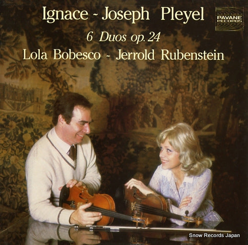 BOBESCO, LOLA, AND JERROLD RUBENSTEIN pleyel; 6 duos op.24 ADW7090