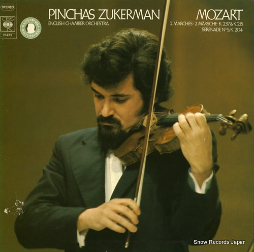 ZUKERMAN, PINCHAS mozart; serenade no.5, k.204 76489