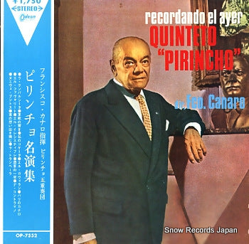 CANARO, FRANCISCO recordando el ayer quinteto pirincho OP-7552