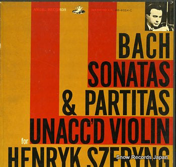 SZERYNG, HENRYK bach; sonatas & partitas unacc'd violin AB-9324.C