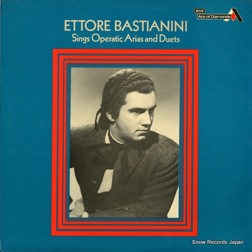 BASTIANINI, ETTORE sing operatic arias and duets SDD252