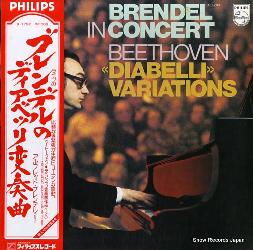 BRENDEL, ALFRED brendel in concert - beethoven; diabelli variations X-7752