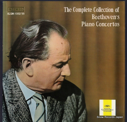 KEMPFF, WILHELM the complete collection of beethoven's piano concertos SLGM-1052/55
