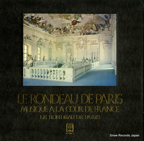 LE RONDEAU DE PARIS / PAIL DERENNE le rondeau de paris musique a la cour de france PA-1100-1