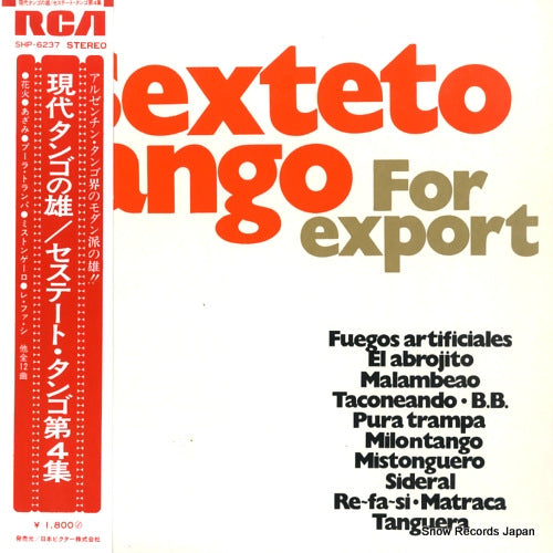 SEXTETO TANGO for export SHP-6237