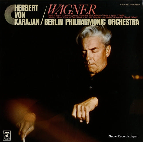 KARAJAN, HERBERT VON wagner orchestra works EAC-47061