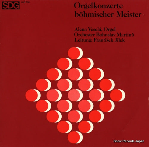 VESELA, ALENA orgelkonzerte bohmischer meister 610706