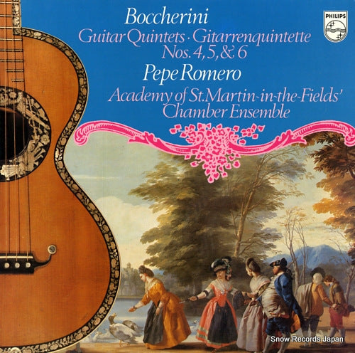 ROMERO, PEPE boccherini; guitar quintets 9500621