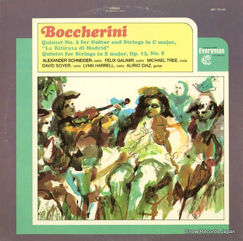 V/A boccherini; quintet no.2 for guitar and string in c major, "la ritirata di madrid" SRV-291SD