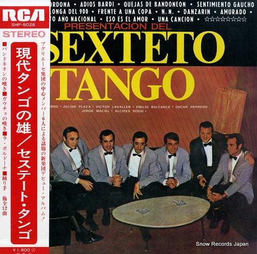 SEXTETO TANGO presentacion del SHP-6026
