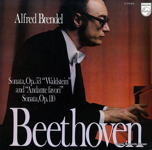 BRENDEL, ALFRED beethoven; sonata op.53 waldstein X-7549