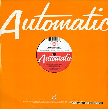 FULLFILLERS love and kisses AUTO14