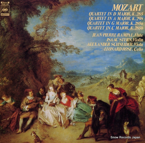 RAMPAL, JEAN-PIERRE mozart; quartet in d major, k.285 FCCA301