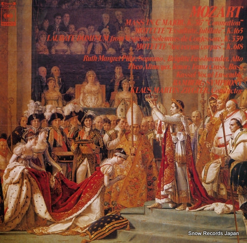 ZIEGER, KLAUS MARTIN mozart; mass in c major, k.317 "coronation" FCCA303