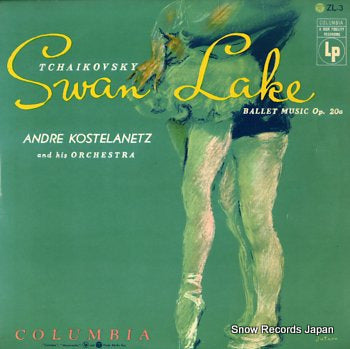KOSTELANETZ, ANDRE tchaikovsky; "the swan lake" ballet music op.20a ZL-3