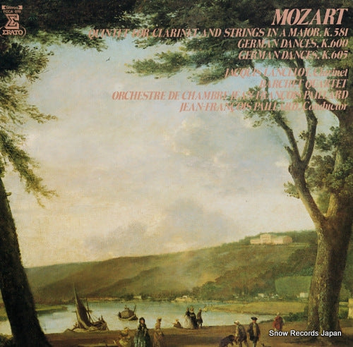 LANCELOT, JACQUIS mozart; quintet for clarinet and strings in a major, k.581 FCCA819