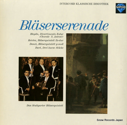 DAS STUTTGARTER BLASERQUINTET blaserserenade INT120.861