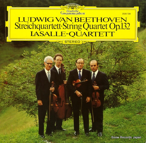 LASALLE-QUARTETT beethoven; streichquartett a-moll op.132 2530728