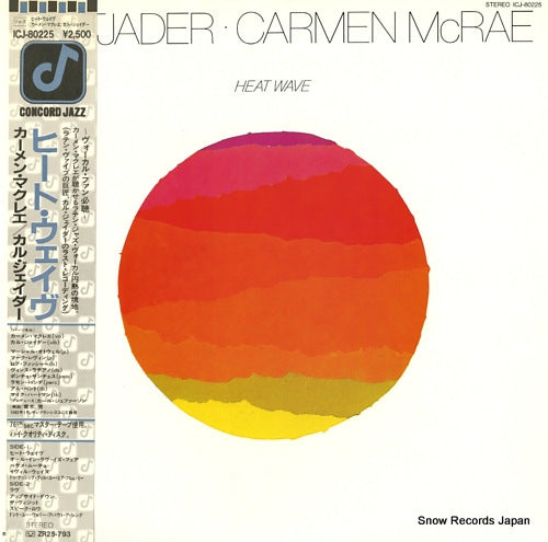TJADER, CAL / CARMEN MCRAE heat wave ICJ-80225