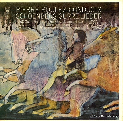 BOULEZ, PIERRE pierre boulez conducts schoenberg gurre-lieder M233303
