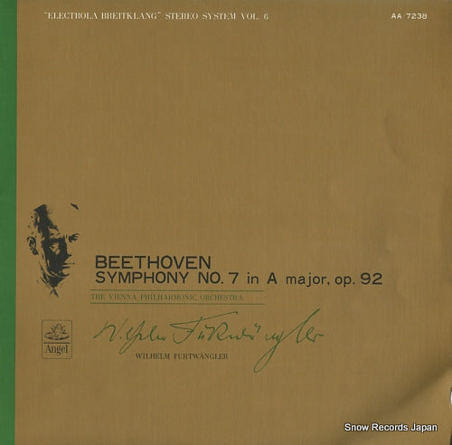 FURTWANGLER, WILHELM beethoven; symphony no.7 in a major, op.92 AA-7238