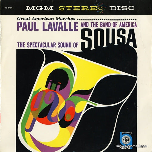 LAVALLE, PAUL the spectacular sound of sousa YS-5044