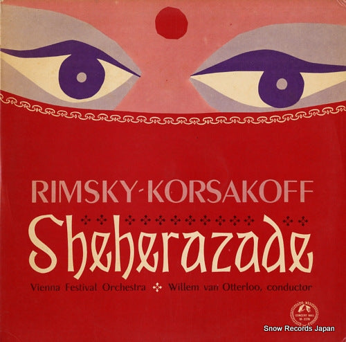 VAN OTTERLOO, WILLEM rimsky korsakoff; scheherazade op.35 M-2276
