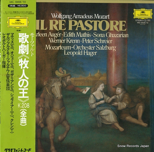 HAGER, LEOPOLD mozart; il re pastore MG8408-10