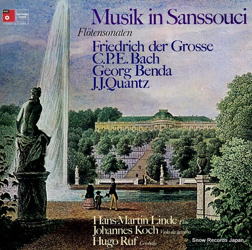 LINDE, HANS-MARTIN musik in sanssouci ULX-3080-H
