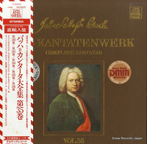 HARNONCOURT, NIKOLAUS / GUSTAV LEONHARDT bach; das kantatenwerk / complete cantatas 6.35653