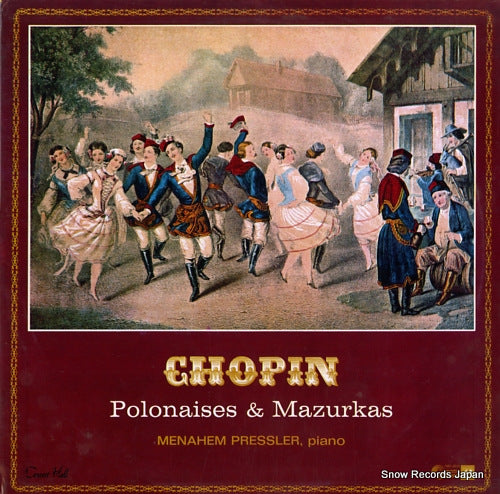 PRESSLER, MENAHEM chopin; polonaises & mazurkas SMS-2539