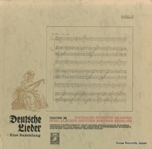 V/A deutsche lieder -eine sammlung volume 12 AA-9543-46