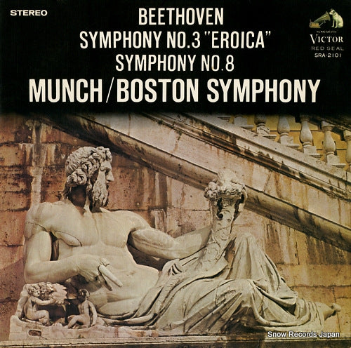 MUNCH, CHARLES beethoven; symphony no.3 "eroica", symphony no.8 SRA-2101