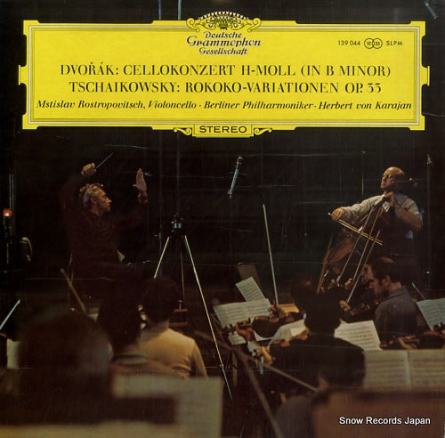 ROSTROPOVITSCH, MSTISLAV dvorak; cellokonzert h-moll (in b minor) SLPM139044