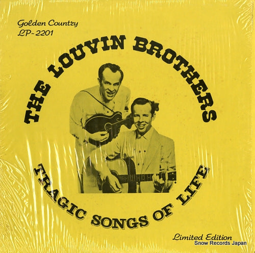 LOUVIN BROTHERS, THE tragic songs of life LP-2201