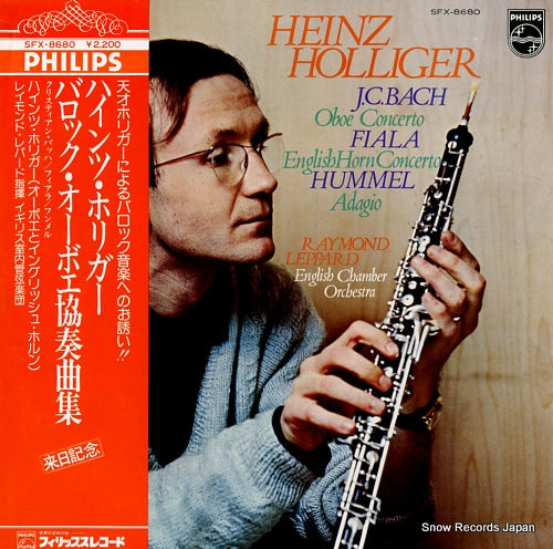 HOLLIGER, HEINZ j.c.bach; oboe concerto SFX-8680