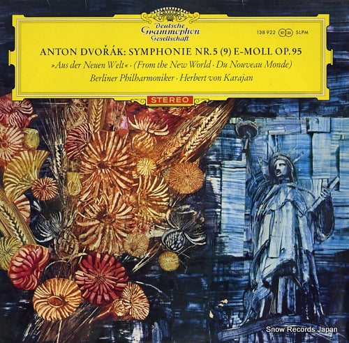 KARAJAN, HERBERT VON dvorak; symphonie nr.5(9) e-moll op.95 138922SLPM