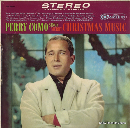 COMO, PERRY perry como sings merry christmas music CAS660(E)