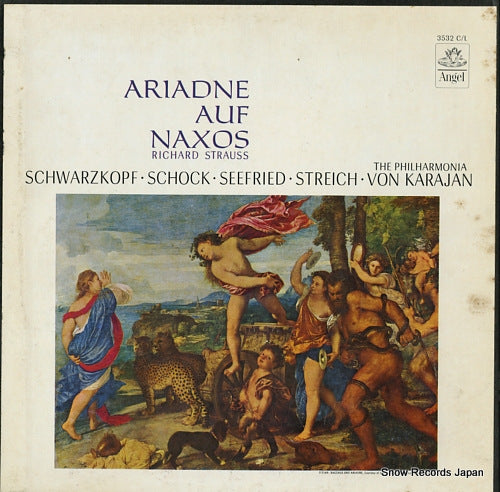 KARAJAN, HERBERT VON richard strauss; ariadne auf naxos 3532C/L