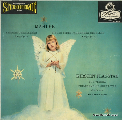 FLAGSTAD, ELISABETH mahler; kindertotenlieder OS25039