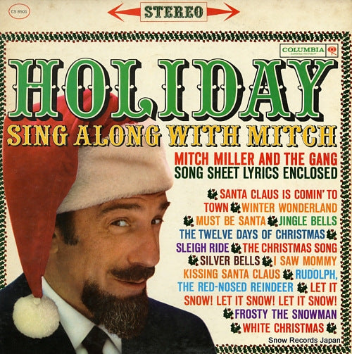 MILLER, MITCH, AND THE GANG holiday sing along with mitch CS8501