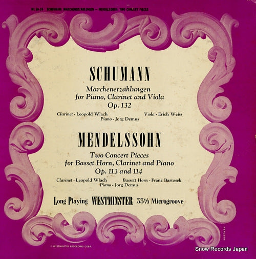 WLACH, LEOPOLD schumann; marchenerzahlungen WL50-24