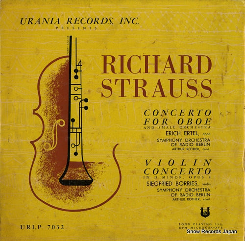 ROTHER, ARTUR r.strauss; concerto for oboe URLP7032