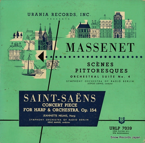 LUDWIG, LEOPOLD / HEINZ MAHLKE massenet; scenes pittoresques URLP7039