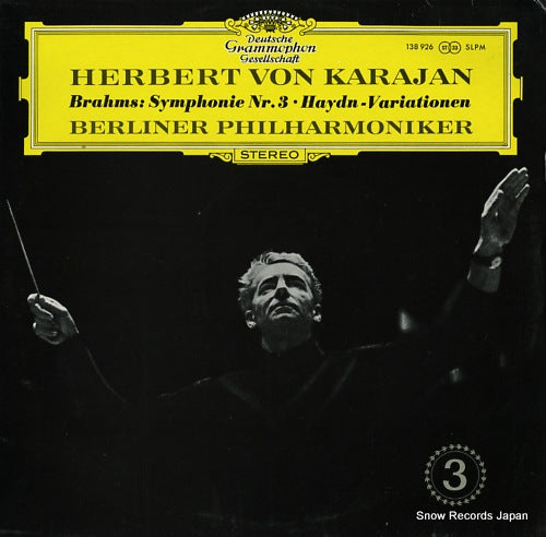 KARAJAN, HERBERT VON brahms; symphonie nr.3, haydn 138926