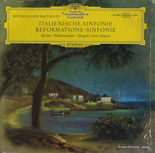 MAAZEL, LORIN mendelssohn; italienische sinfonie, reformations sinfonie 138684