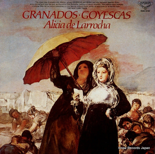 DE LARROCHA, ALICIA granados; goyescas K18C-9150