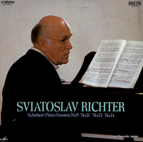 RICHTER, SVIATOSLAV schubert; piano sonatas no.9, no.11, no.13, no.14 VIC-4154-5