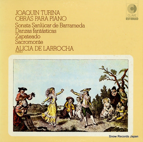 DE LARROCHA, ALICIA joaquin turina; obras para piano G-7710