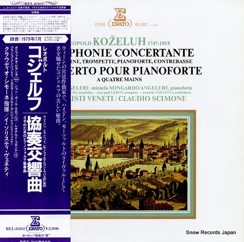 SCIMONE, CLAUDIO kozeluh; symphonie concertante REL-8302